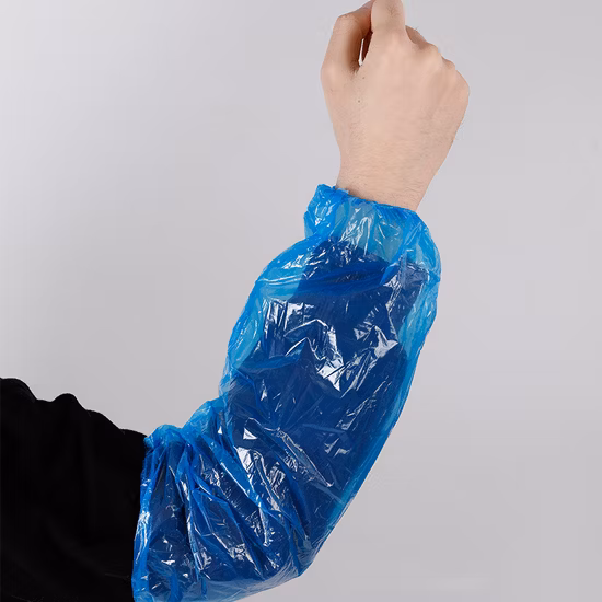 Disposable PE Sleeve Cover with Elastic