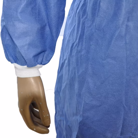 Type 5/6 PPE Anti-Static Workwear Disposable /Industry Waterproof/Lab/Safety/Work/ Dmicroporous/SMS/PP Hooded Nonwoven Medical Coverall Cat3 CE En 14126 1149