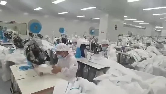 Type 5/6 PPE Anti-Static Workwear Disposable /Industry Waterproof/Lab/Safety/Work/ Dmicroporous/SMS/PP Hooded Nonwoven Medical Coverall Cat3 CE En 14126 1149