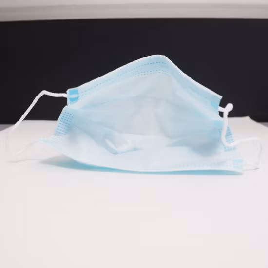 Mascarilla desechable con gancho para la cara y la boca, proveedores de China, 3 capas
