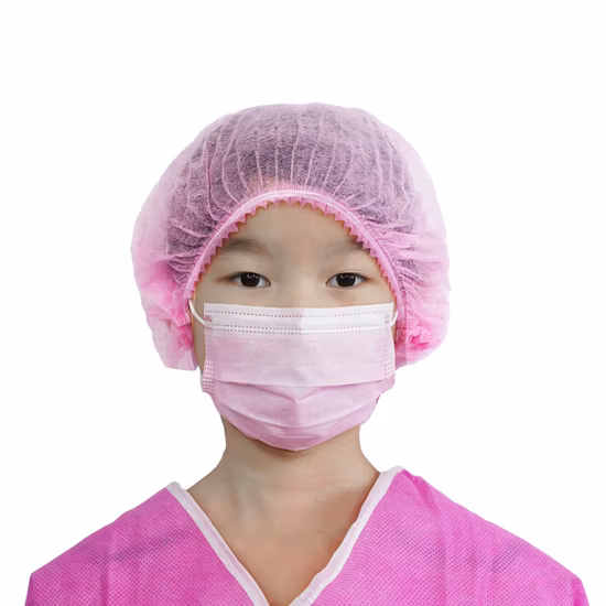 Mascarilla disponible ajustable de los niños de la forma 3D del oso del gancho del color blanco caliente a granel de la venta