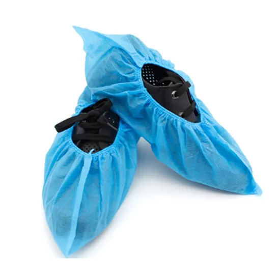 Cubierta de zapato antideslizante desechable Cubierta de zapato médico PP+PE para sala limpia