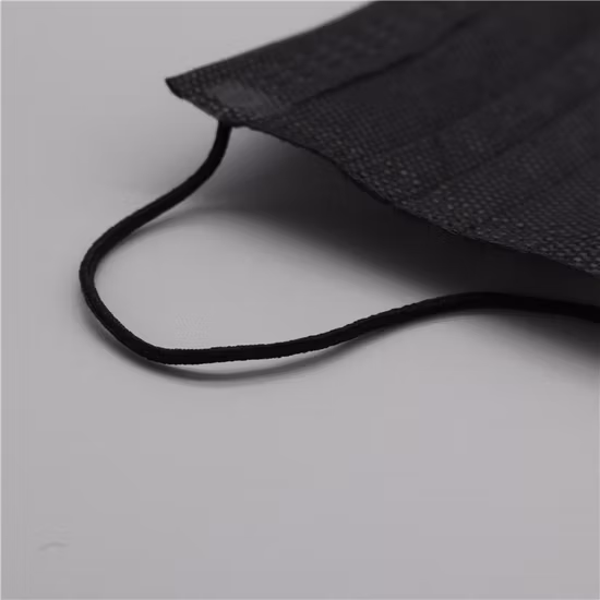 CE FDA 3ply 4ply Ear Loop Tie Hospital Mascarilla no tejido tipo Iir Proveedor Mayorista de polvo Azul Blanco Negro Protector quirúrgico Mascarilla médica desechable