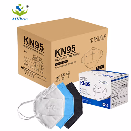 Mascarillas disponibles del respirador KN95 GB2626 5 capas de máscara KN95